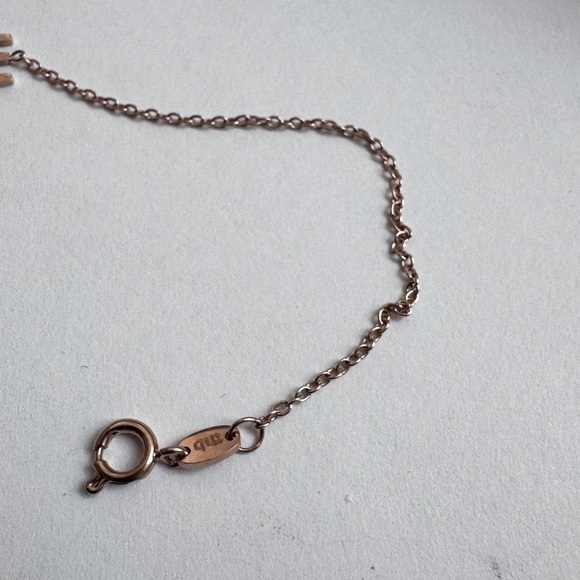 ✨Stunning Rare Maya Brenner Delicate Gold Tone LOVE Bracelet✨ - Picture 13 of 16